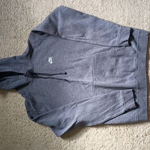 Nike Hoodie Gray Men's Size Medium GREAT CONDITION
